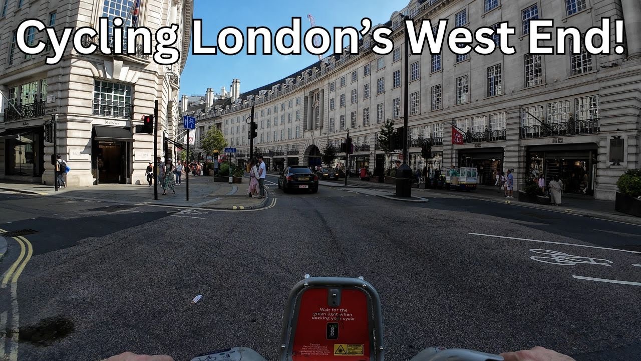 Cycling London's West End - London At Your Own Pace!