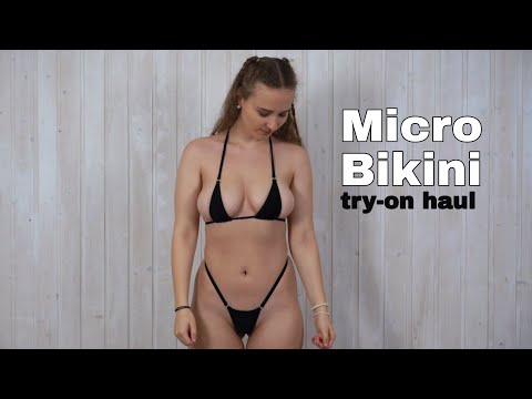 4k Micro Bikini Try On Haul