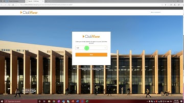 Student signin to Clickview