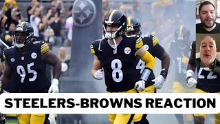 NFL Week 2: Steelers vs. Browns reaction, recap highlights and analysis