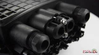 Ftth Box Optical Fiber Closure Gpj Mm16