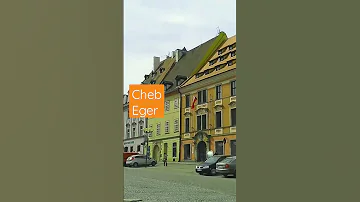 Cheb Eger A Beautiful City In The Czech Republic Eger Eine Schöne Stadt In Der Tschechischen 