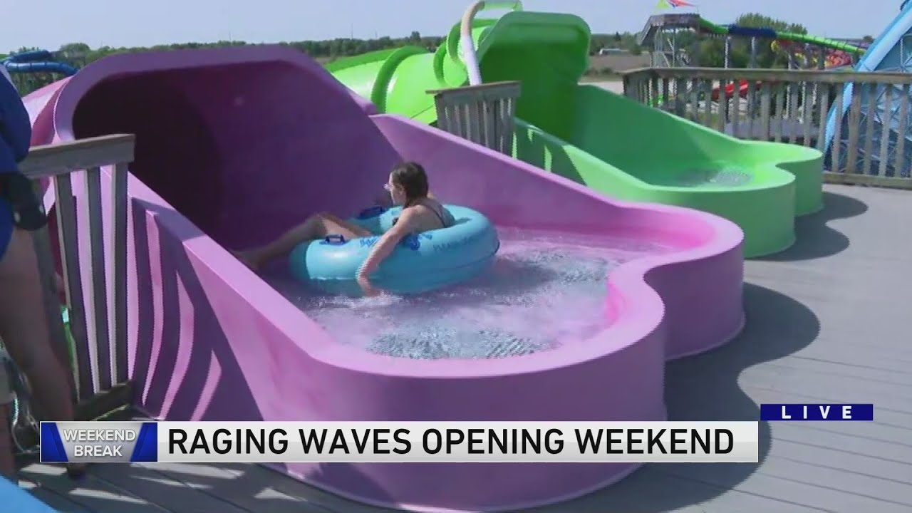 Weekend Break: Raging Waves Waterpark - WGN Morning News at 9