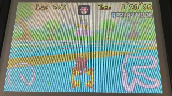 [MKSC] retro Donut Plains 3 flap- 10”13