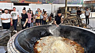 GIANT WEDDING PILAF/2500KG. ENG SUB by OFIYAT TAOM 55,674 views 11 months ago 22 minutes