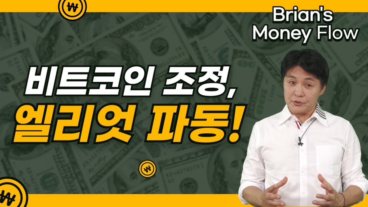 [머니플로우] 비트코인 조정, 엘리엇 파동! │ 비트코인, 알트코인, 브라이언김, 엘리엇파동