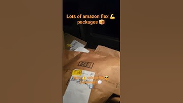 📦 Amazon Flex Package Pile! 🚗 SUV Stuffed, Scan & Go! 💥 #AmazonFlex #GigLife #Vlog #rideshare