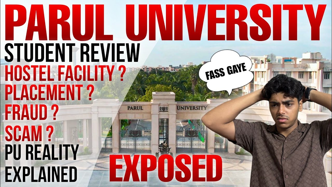 Parul University reality | hostel Tour| Attendance | placement’s |personal review