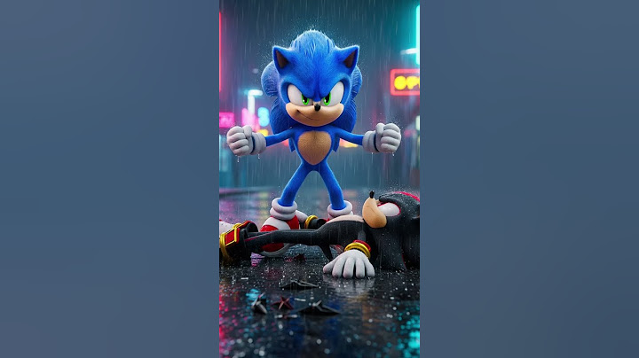 Sonic the Hedgehog vs Shadow the Hedgehog (Doctor Eggman, Knuckles, Venom sonic )