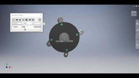 Spindle Dynamic Simulation by Inventor