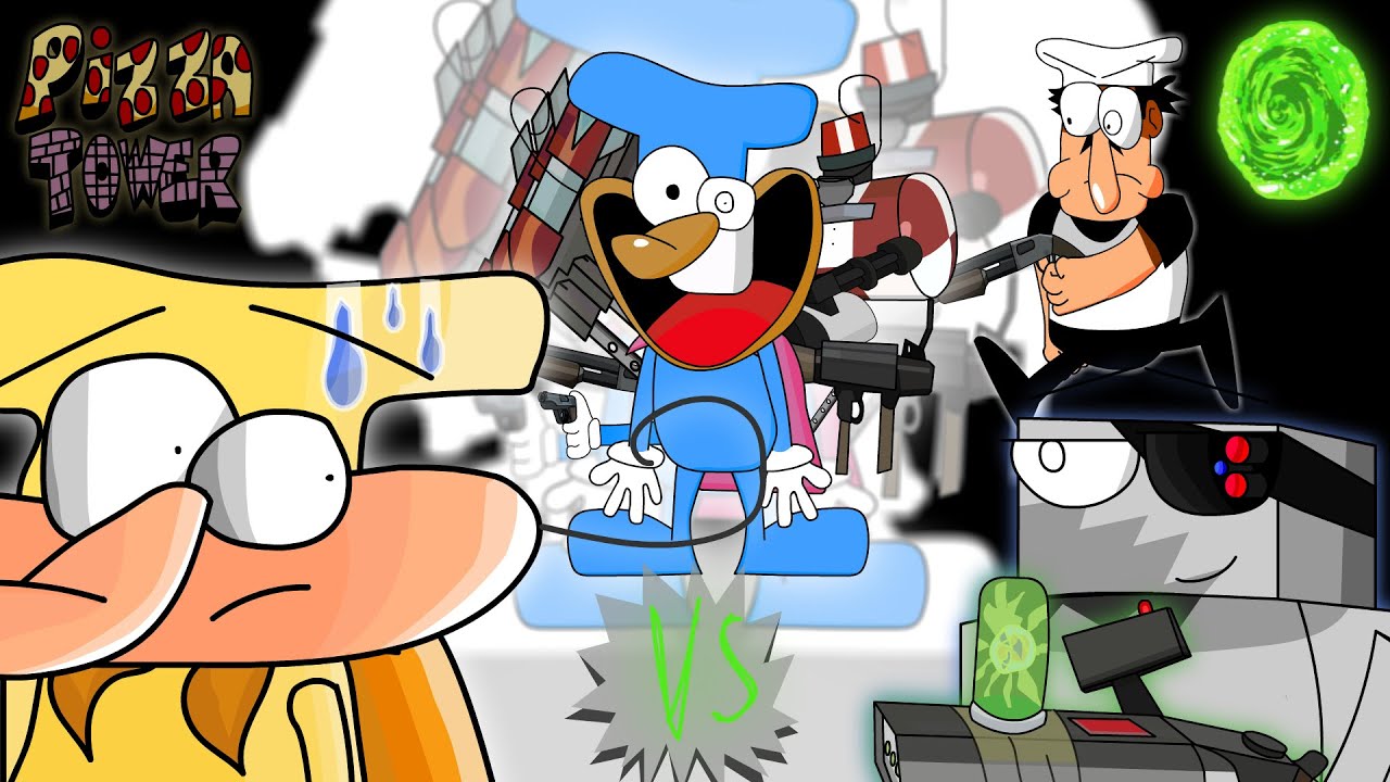 Pizza Tower Animation: THE NOISE VS THE DOISE PART 2 - YouTube