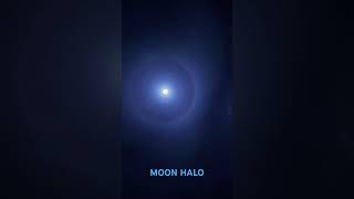 Moon Halo Phenomenon. Timelapse captured in Sardinia, Italy #astronomy #moon #timelapse