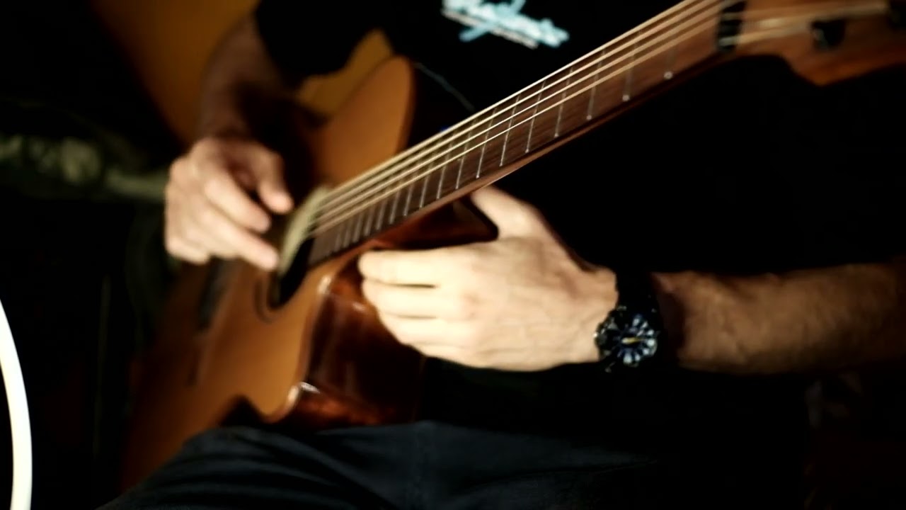 Amazing Lag Guitar improvisation #guitarmusic #lagguitars #guitarambient #relaxguitar #guitarist