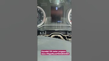 Hyundai#meter#i20 meter program done