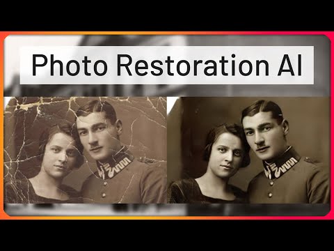 This AI Restores Old Photos with Damages Automatically!