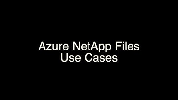 Azure NetApp Files Use Cases
