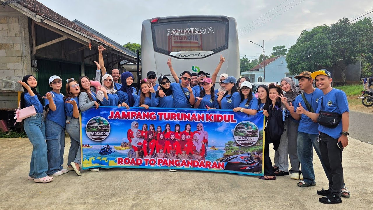 INI YANG DI TUNGGU2 SEMUA ORANG‼️CREW @JampangTurunanKidul AKHIRNYA BISA LIBURAN KE PANGANDARAN
