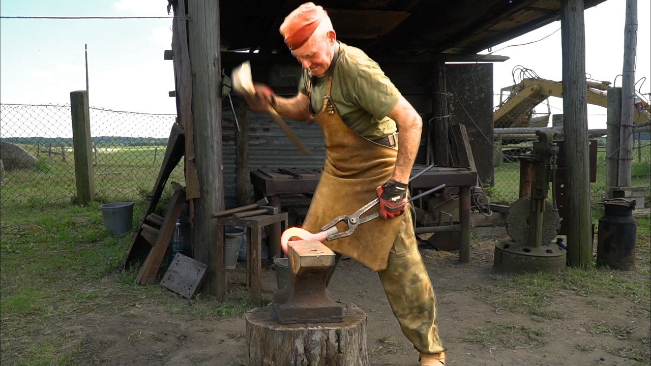 Wykuwam HAK młotem lekkim jak PIÓRKO