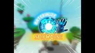 materialize glove showcase - slap battles