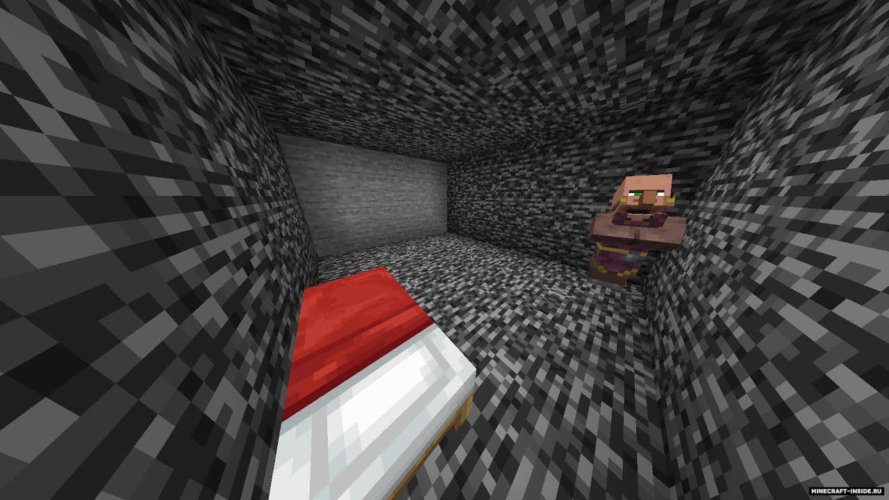 Бедроковая тюрьма майнкрафт карта