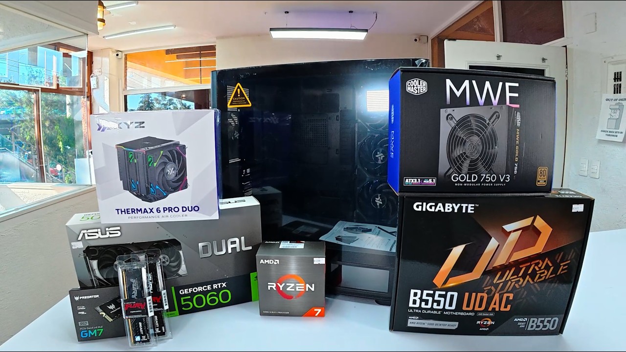 40 Minutos de Ensamble PC con Natilus 240 RS ARGB | UNCUT BUILDS