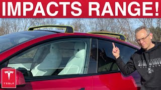 Tesla Roof Rack Range Impact  The Results May Surprise You!
