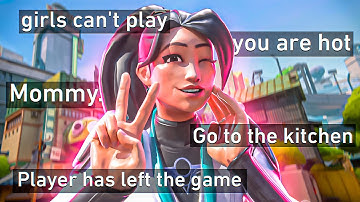 GUY pretends to be a GIRL in Valorant!