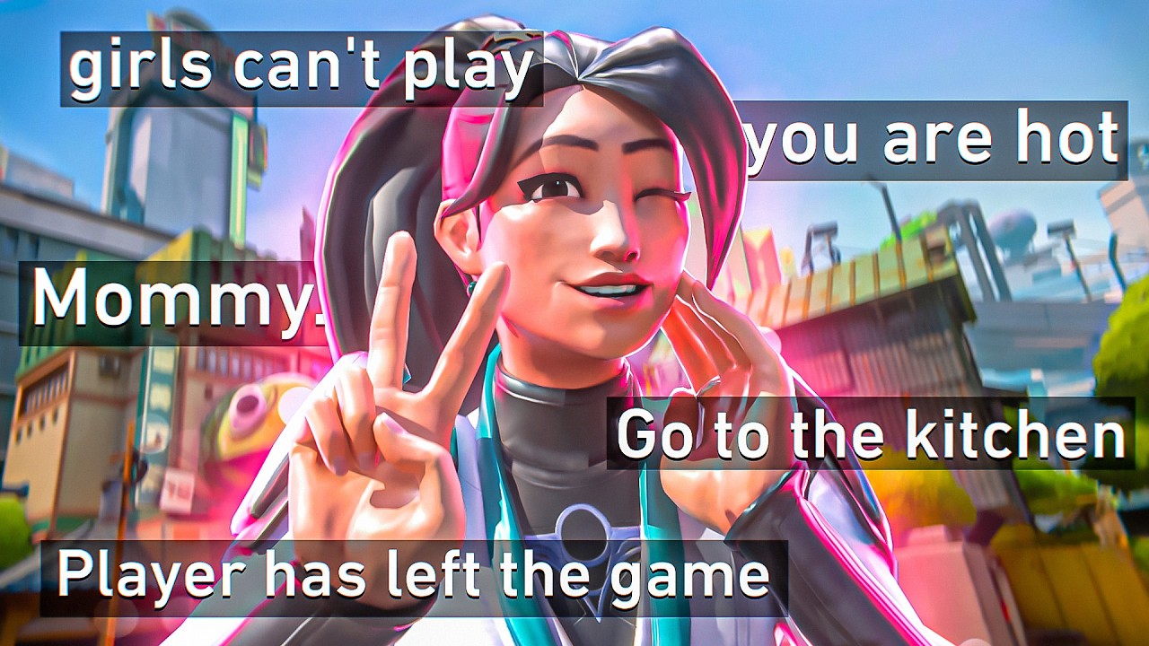 ПАРЕНЬ притворяется ДЕВУШКОЙ в Valorant!