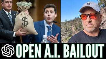 Government Corruption on Display - Bailout of OpenAI Ponzi Scheme - Too Big to Fail - ChatGPT Sora