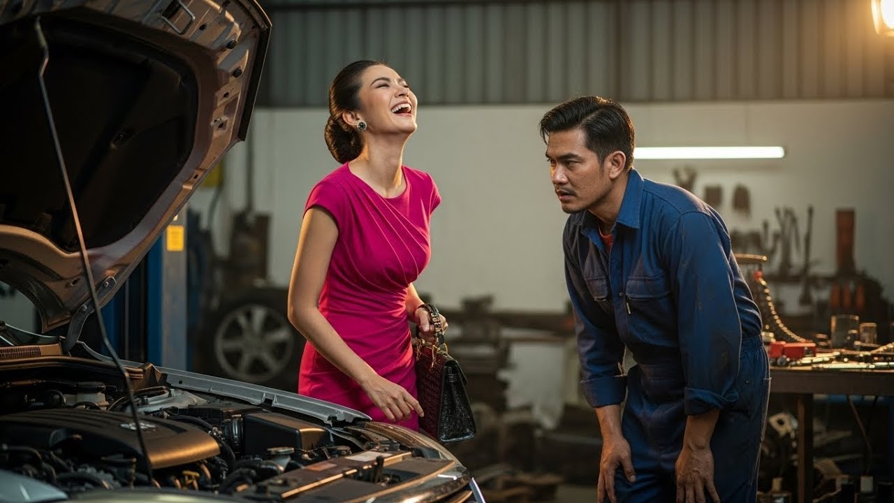 “มันจะซ่อมเสร็จภายใน 15 นาที” ช่างซ่อมรถผู้น่าสงสารกล่าว — เศรษฐีหัวเราะ…แล้วก็ชะงักไป