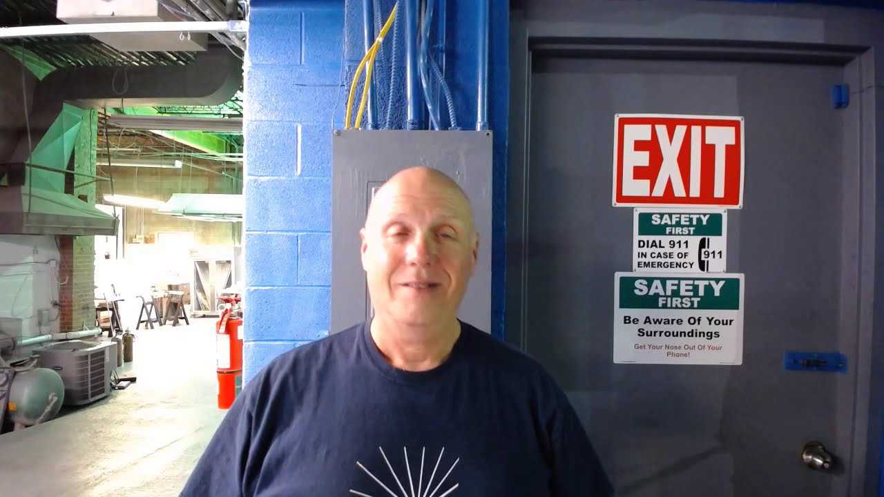 Electrical circuit breaker panel box part 1 - YouTube