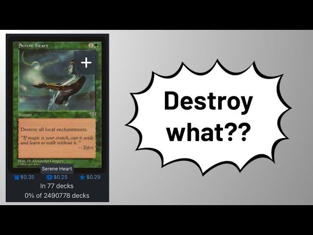 Legacy : 予言により停滞 / Stasis As Foretold 【MTG】 - YouTube