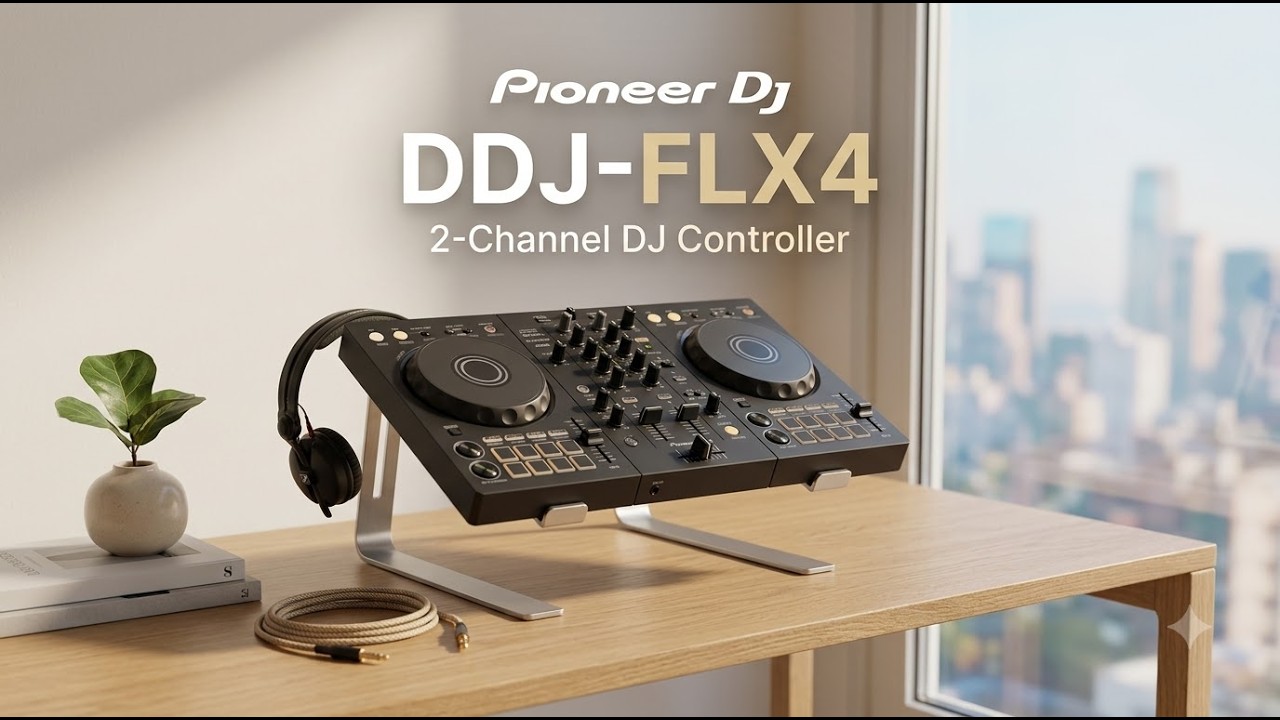 Pioneer DJ DDJ-FLX4 2-Channel DJ Controller - Review - YouTube