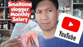 Another Monthly YouTube Salary at Western Union | Small YouTuber Salary