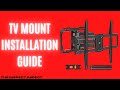 Easy installation guide for usx mount full motion tv wall mount  for 3786 inch tvs
