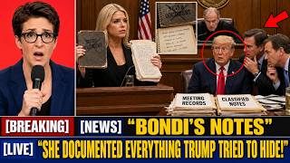BONDI'S NOTES: She Kept Every Word From The Meeting Trump Told Her To Never Document