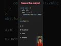 Javascript tricky problems - functions #shorts #short #javascript #webdevelopment #viral #coding