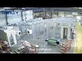 AIRKEY™ Fastin Installation Modular Cleanroom AK-wave, Tial operation and testing before shipping!!