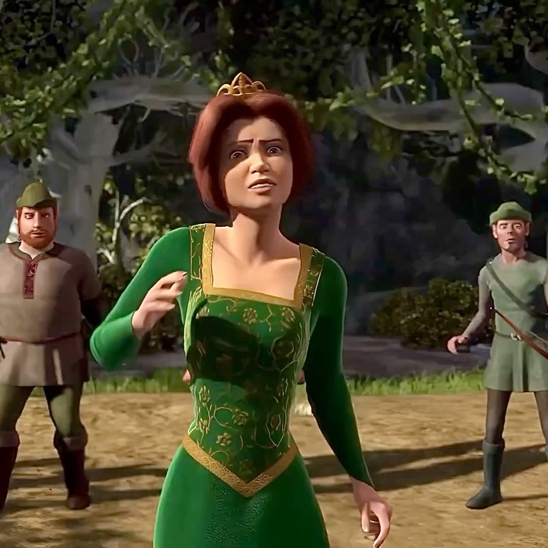 FIONA DEU UMA VOADORA NO ROBIN HOOD - SHREK PARÓDIA #shorts