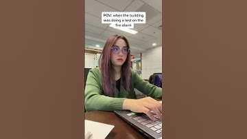 POV: When the building is testing the fire alarm | People of MoneyMatch
