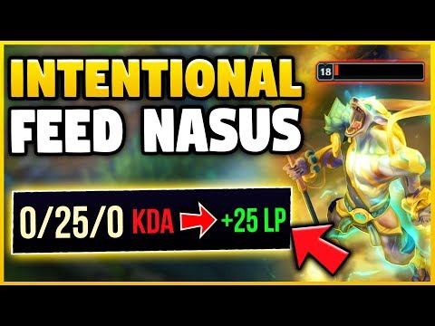 WTF! THE *NEW* INTING SION STRAT IS BETTER ON NAWedding Traditions! INTENTIONAL FEED 2.0 STRAT! - League of Legends