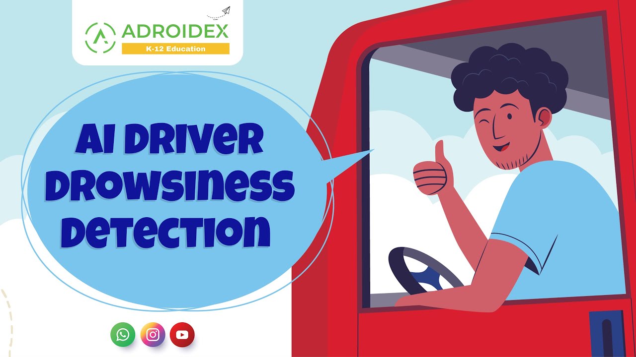 AI Driver Drowsiness Detection System | Eye Tracking + Yawning ...