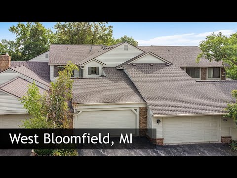 6943 Pebblecreek Woods Dr, West Bloomfield, MI home video tour