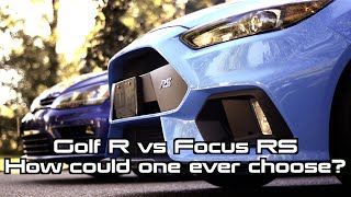 Ford Focus RS  VS.  Volkswagen Golf R // A Review with T.H.