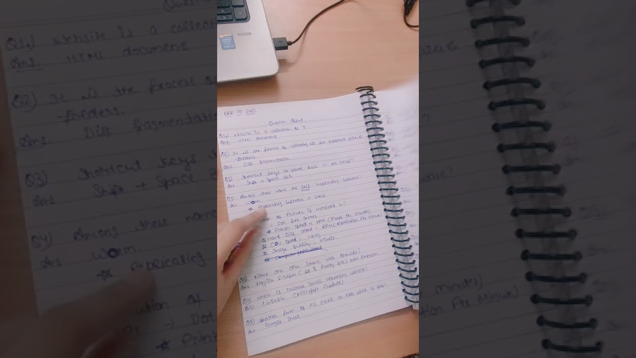 My Current affairs and computer NOTES Targetting RRB PO and Clerk +IBPS 😀😀😀