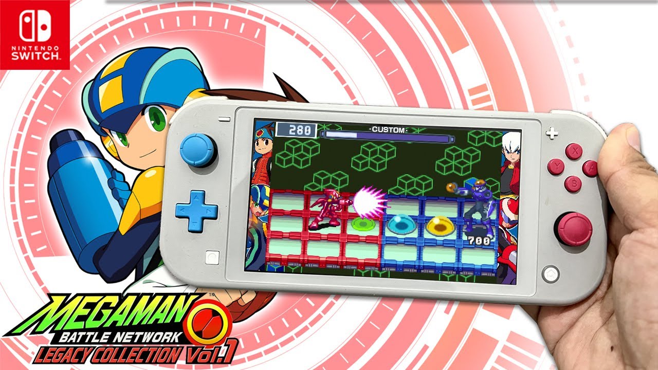 Mega Man Battle Network Legacy Collection Vol 1 | Nintendo Switch Lite ...
