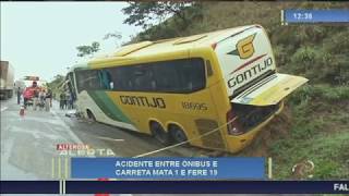1 dead and 19 injured in BR-040 accident 1 dead and 19 injured in BR-040 accident
