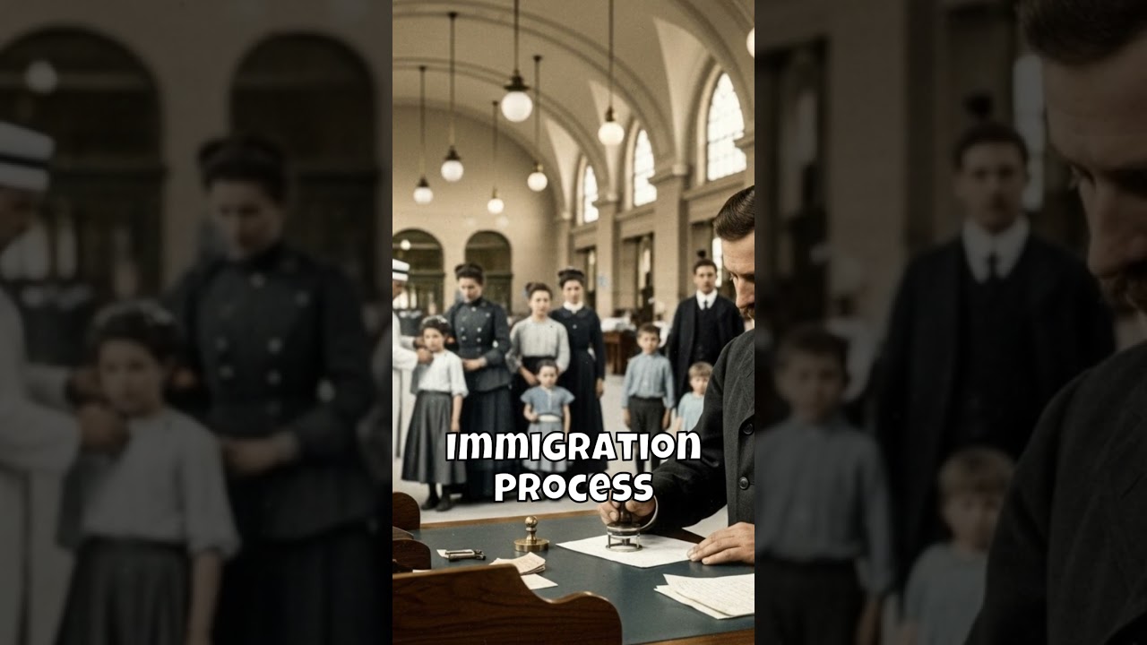 ⚡ Ellis Island’s Gates Open: 150 Strangers Flood New York in One Hour #jan1 #history