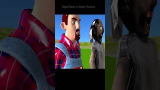 Hard Hat and Watermelon Challenge vs Scary Teacher 3D and Neighbors Troll Doll Squid Game #shorts