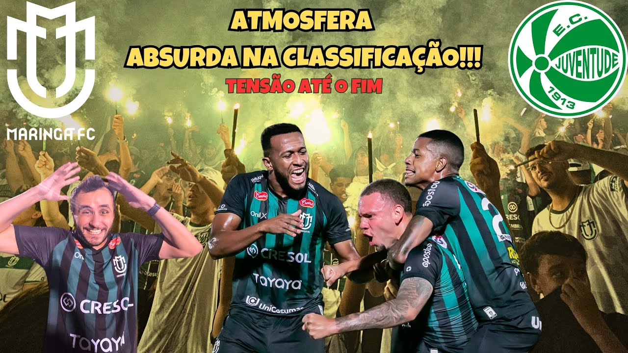 O WD EXPLODIU COM A CLASSIFICAÇÃO DO DOGÃO NA COPA DO BRASIL | MARINGÁ 1 X 0 JUVENTUDE
